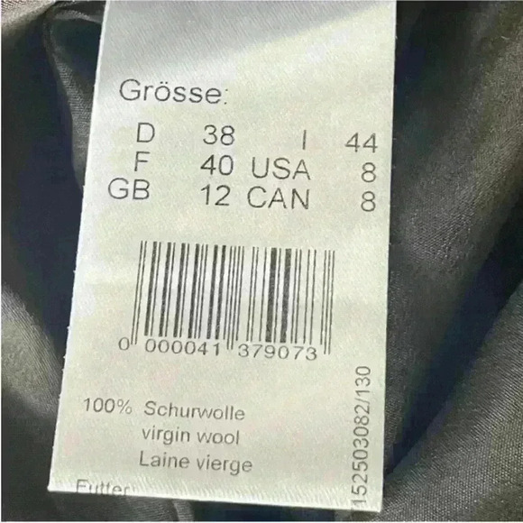 St. Emile- Gray Wool Skirt Size 8 EUC! - Picture 7 of 7